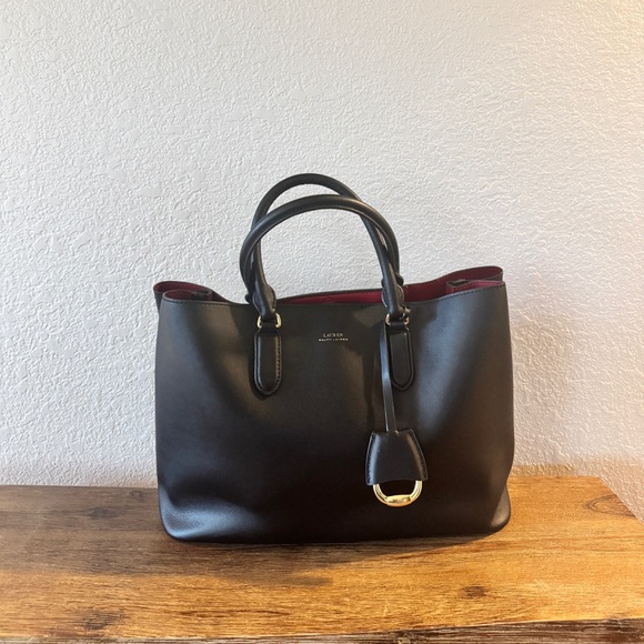 Ralph Lauren Black Tote - Picture 1 of 7